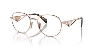 Prada PR A50V women Rose gold Round Eyeglasses