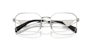 Prada PR A51V women Silver Geometric Eyeglasses