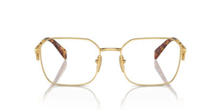 Prada PR A51V women Gold Geometric Eyeglasses