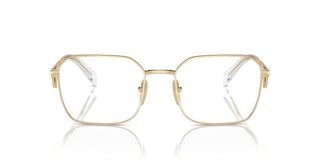 Prada PR A51V women Gold Geometric Eyeglasses