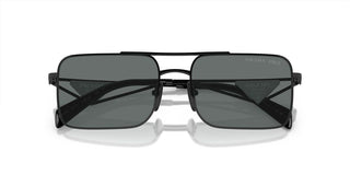 Prada PR A52S women Black Geometric Sunglasses