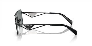 Prada PR A52S women Black Geometric Sunglasses