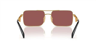 Prada PR A52S women Gold Geometric Sunglasses