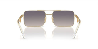 Prada PR A52S women Gold Geometric Sunglasses