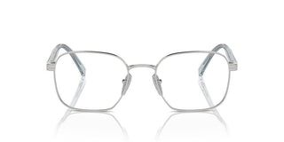 Prada PR A55V men Silver Round Eyeglasses