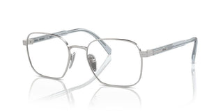 Prada PR A55V men Silver Round Eyeglasses