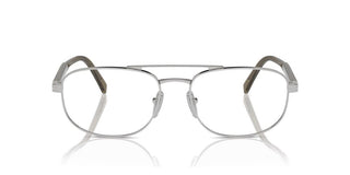 Prada PR A56V men Silver Round Eyeglasses