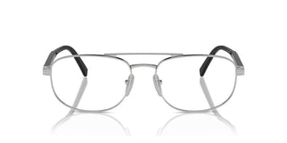 Prada PR A56V men Silver Round Eyeglasses