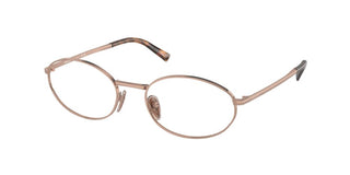 Prada PR A57V women Rose gold Round Eyeglasses