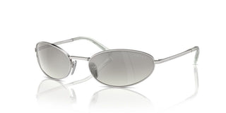 Prada PR A59S women Silver Other Sunglasses