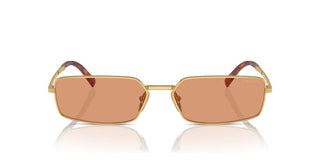 Prada PR A60S women Gold Squared Sunglasses