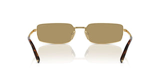 Prada PR A60S women Gold Squared Sunglasses