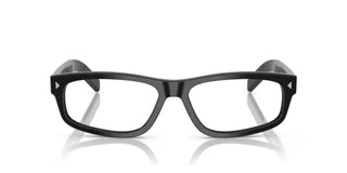 Prada PR B02V men Black Squared Eyeglasses