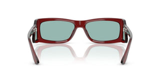 Prada PR B03S men Red Rectangle Sunglasses