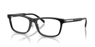 Prada PR B08VD men Black Visor Eyeglasses