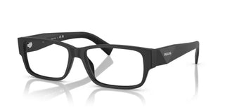 Prada PR B09V men Black Visor Eyeglasses