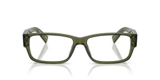 Prada PR B09V men Green Visor Eyeglasses