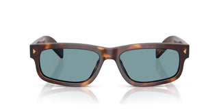 Prada PR B11S men Brown Rectangle Sunglasses