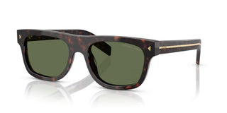 Prada PR B12S men Brown Squared Sunglasses