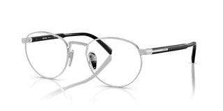 Prada PR B52V men Silver Visor Eyeglasses