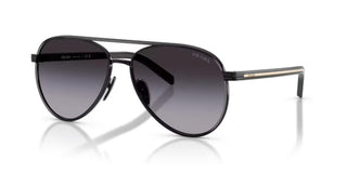 Prada PR B57S women Black Pilot Sunglasses