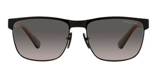 Prada PR 66ZS men Black Geometric Sunglasses