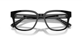 Prada PR A09V men Black Squared Eyeglasses