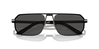 Prada PR A53S men Black Geometric Sunglasses