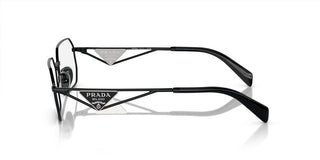 Prada PR A53V women Black Geometric Eyeglasses