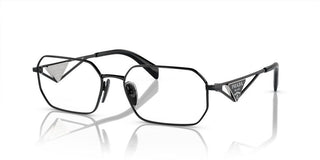 Prada PR A53V women Black Geometric Eyeglasses