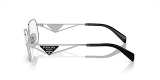 Prada PR A53V women Silver Geometric Eyeglasses