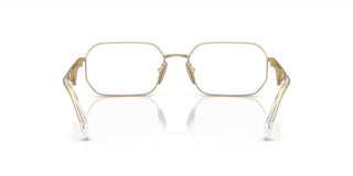 Prada PR A53V women Gold Geometric Eyeglasses