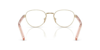 Prada PR B53V women Gold Round Eyeglasses