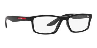 Prada Linea Rossa PS 04PV men Black Geometric Eyeglasses