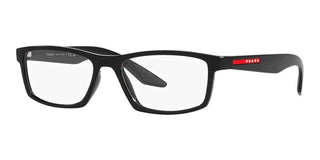 Prada Linea Rossa PS 04PV men Black Geometric Eyeglasses