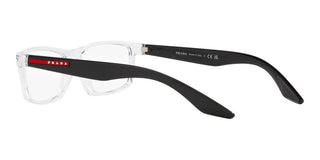 Prada Linea Rossa PS 04PV men Transparent Geometric Eyeglasses