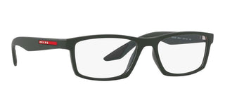 Prada Linea Rossa PS 04PV men Green Geometric Eyeglasses