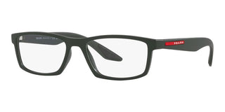 Prada Linea Rossa PS 04PV men Green Geometric Eyeglasses