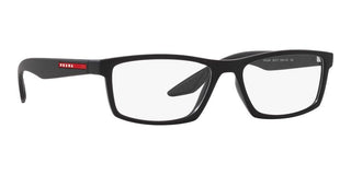 Prada Linea Rossa PS 04PV men Black Geometric Eyeglasses