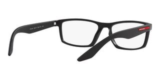 Prada Linea Rossa PS 04PV men Black Geometric Eyeglasses