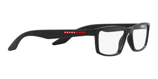 Prada Linea Rossa PS 04PV men Black Geometric Eyeglasses