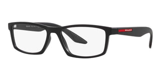 Prada Linea Rossa PS 04PV men Black Geometric Eyeglasses