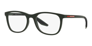 Prada Linea Rossa PS 05PV men Green Squared Eyeglasses