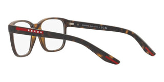 Prada Linea Rossa PS 06PV men Havana Squared Eyeglasses