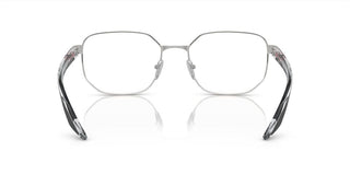 Prada Linea Rossa PS 50QV men Silver Geometric Eyeglasses