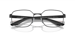 Prada Linea Rossa PS 50QV men Black Geometric Eyeglasses