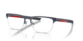 Prada Linea Rossa PS 51QV men Blue Geometric Eyeglasses