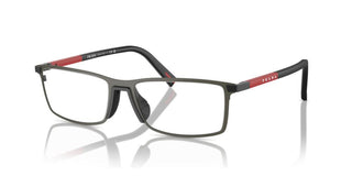 Prada Linea Rossa PS 53QV men Ruthenium Visor Eyeglasses