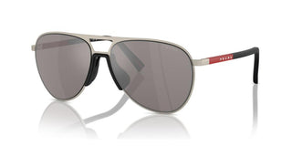 Prada Linea Rossa PS 53ZS men Gold Pilot Sunglasses