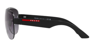 Prada Linea Rossa PS 55YS men Silver Pilot Sunglasses